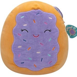 NWT Wylie the purple toaster pastry with sprinkles squish mallow kellytoy